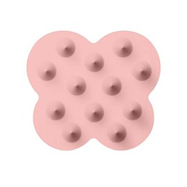 Uka Scalp Brush, Kenzan, Medium, Yokohama Pink