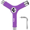 Tuxs Skate Tool All-in-One Multifunction Lightweight and Portable with 2-in-1