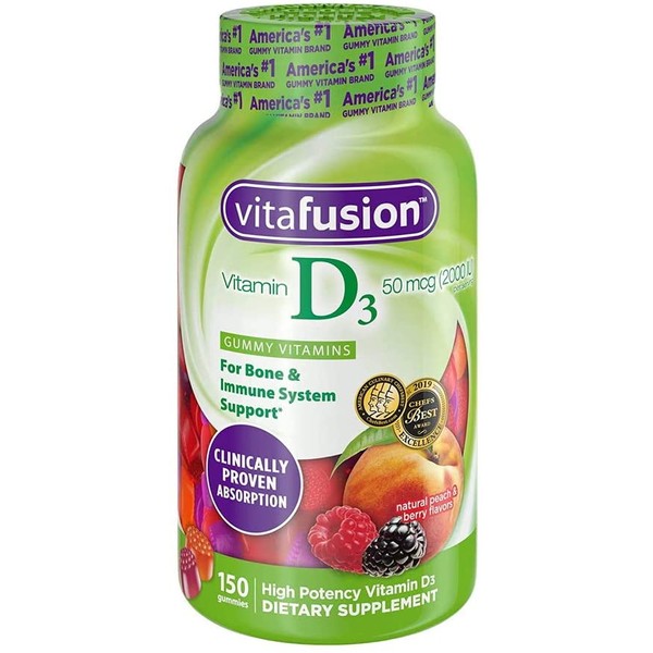 Vitafusion Vitamin D Gumm Size 150ct Vitafusion Vitamin D Gummies 150ct