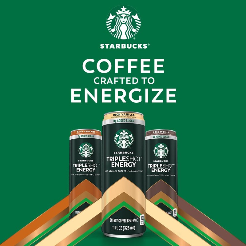 Starbucks Tripleshot Coffee Energy Drink, Bold Mocha, 11 fl oz