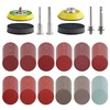 Tshya 240pcs 2inch Sanding Discs Pad Variety Kit for Drill