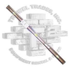 CRICK LEVEL 3ply Wood Masonry Level Green Vials - 48" 42" 36" 24" 18" 12" 8" - 18"