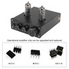 TUBE 03 Audio Amplifier Black with 6K4 Electronic Bile Duct