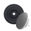 Modern Living Round Wireless Doorbell in Black Ash and Black