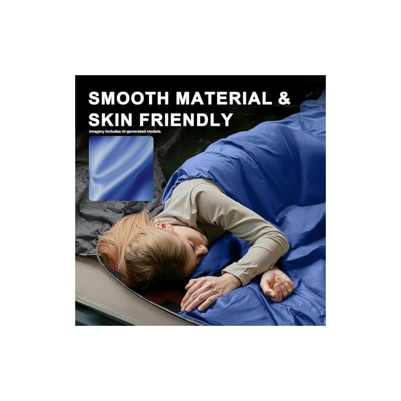 Ultralight Warm Weather Sleeping Bag for Camping and Hiking