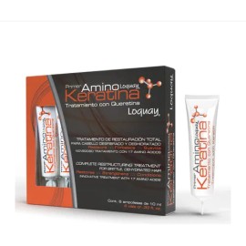 Tratamiento Capilar Loquay Restauracin Primer Amino Keratina 6 Ampolletas de 10ml                                                                     