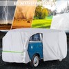 Federedevo Silver Car Cover Waterproof All Weather Compatible with 1950-1992