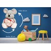 Lifestyle & More Cuddly Toy Mouse with Heart Du bist