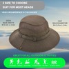 Sun Hat for Men, Cotton Embroidery Summer Outdoor Sun Protection