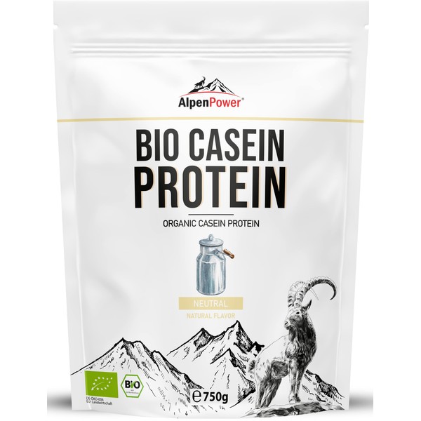 Alpenpower AlpenPower BIO MICELLAR CASEIN-Protein 750 g - 100% reines