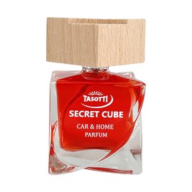 Tasotti Car Air Freshener, Luxury Perfume for Car and Home, Long-Lasting Air Freshener and Odor Eliminator, Secret Cube Collection (New Car)