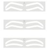Disposable Eyebrow Tint Tape Microblading Eyebrow Auxiliary Stencil Sticker for