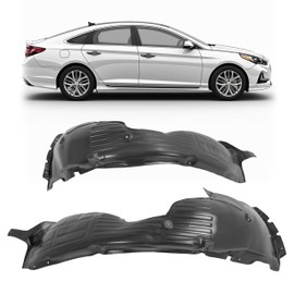 JMTAAT Front Fender Liner Inner Panel Compatible with 2015-2017 Hyundai Sonata Replacement for HY1249154 HY1248154 86812C2000 86811C2000 Wheel Liner Splash Shields Guard Driver + Passenger Side