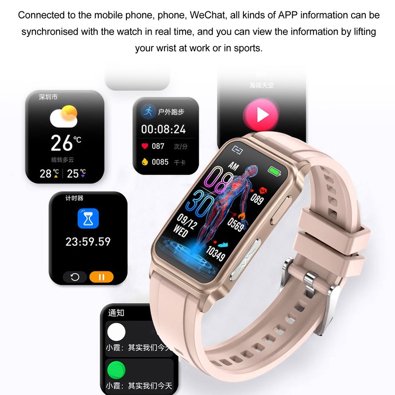 Fitness Tracker with Sleep Monitor Intelligent 1.47 Inch Full Touch