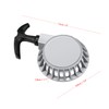 SANTOO Mini Aluminium Pull Starter for 47cc 49cc Dirt Bike