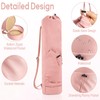 Hensych Yoga Mat Bag, Yoga Mat Holder with Bag, Multi-Function
