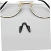 Minkissy 3pcs Adjustable One Piece Nose Pads for Sunglasses Comfortable