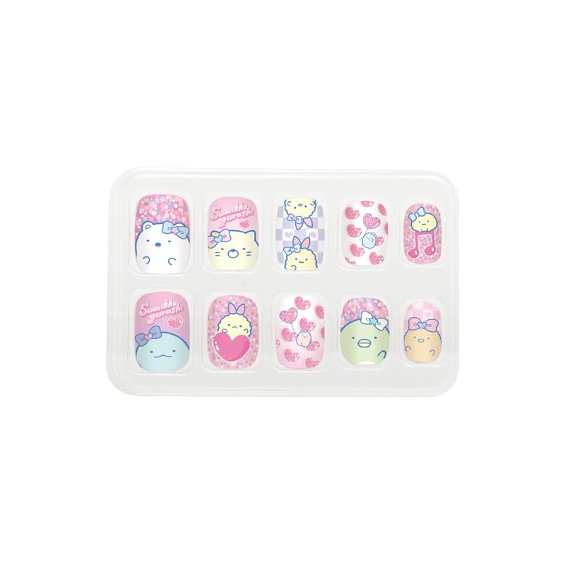 San-X Sumikko Gurashi FE41101 Nail Color & Nail Tip Set,
