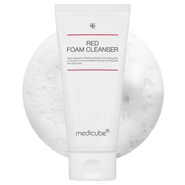 medicube Red Foam Cleanser - Deeply cleanses, remove impurities, control sebum, | Korean Skincare
