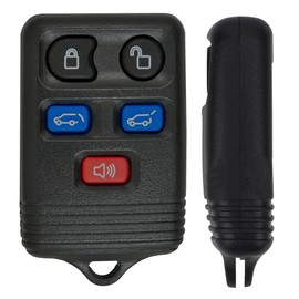 AKS KEYS Replacement for 2007 2008 2009 2010 Ford Expedition Lincoln Navigator Keyless Entry 5 Buttons Fob That Uses FCC CWTWB1U551 Compatible with Part Numbers 7L1Z-15K601-AA 3L7T-15K601-AB (1)