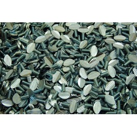 (250) Thumb Screws 1/4-20 x 1/2 - Zinc Plated Type B No Shoulder