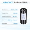 sourcing map CD60 Capacitor 88-108 UF/Mfd, 330 VAC CD60 Run