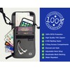 TRAVELiO Passport Holder Men & Women RFID Blocking Hidden Travel