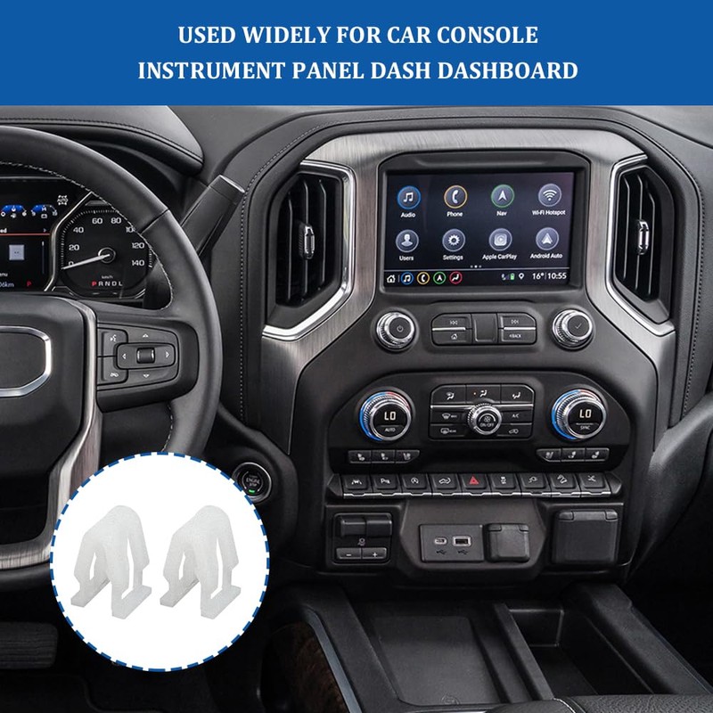 20PCS Plastic Fasteners, Auto Car Trim Instrument Panel Dashboard, Car