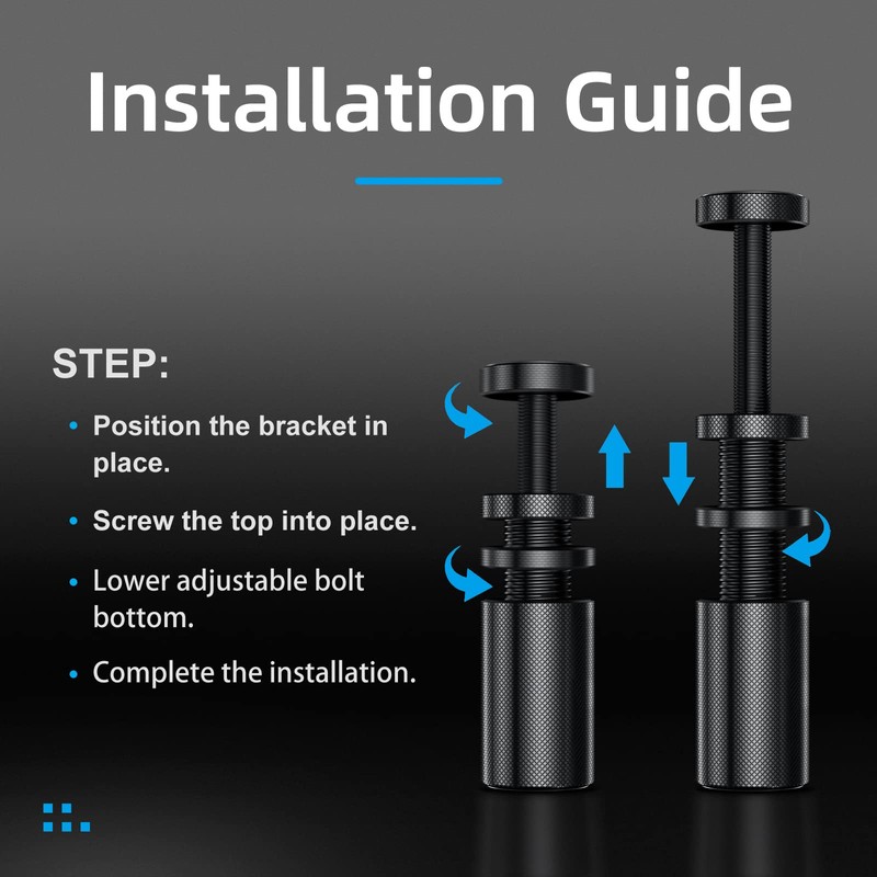 GPU Support Bracket, 1.26-2.75Inch GPU Sag Bracket with Non-Slip Sheet,