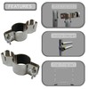 Crowd Control Center Pipe and Drape Backdrop Photobooth Wedding Party