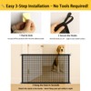 Minlend Pet Gate Mesh – No-Drill Easy Install, Good Helper,Portable