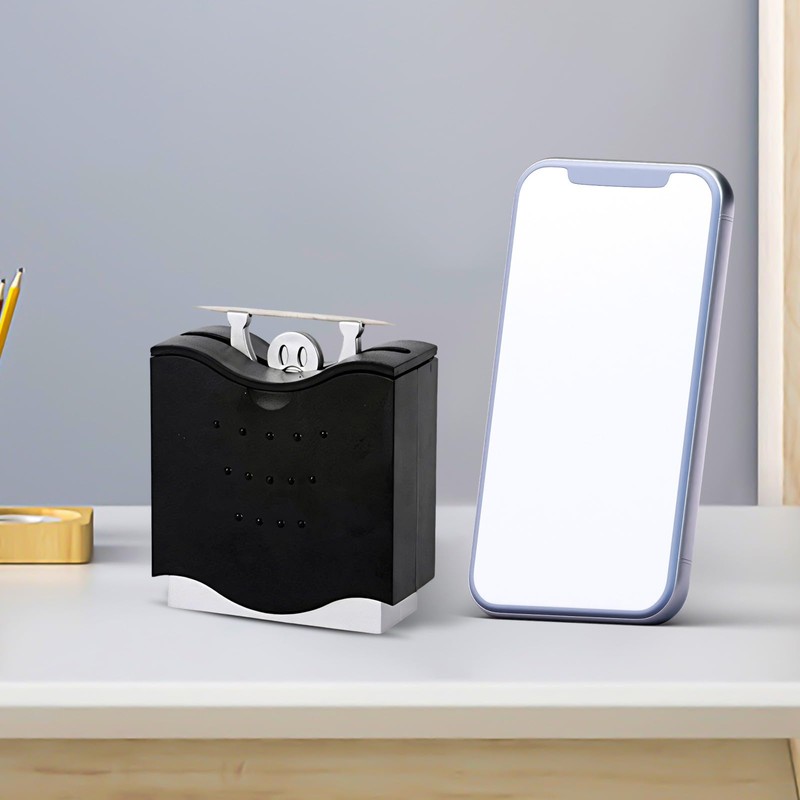 Toothpick Dispenser, Creative Pop-up Toothpick Dispenser for Table, Hotel, Kitchen,