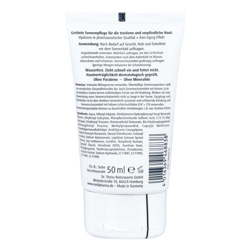 HYALURON Sun Care Face Cream SPF 50+ Tinted 50 ml