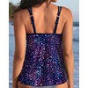 Womens Flowy Tankini Tops Only - Modest Bathing Suit Loose