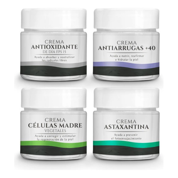 Kit Facial Locin Crema Antiarrugas Clulas Madre Rejuvenu Momento De