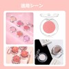 siawadeky Clear Round Eye Shadow Case, Set of 8, Single