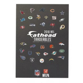 Fathead BAKER MAYFIELD FATHEAD TRADEABLES CLEVELAND BROWNS LOGO DECAL STICKER 2018 #6 RC