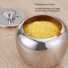 Stainless Steel Sugar Jar Seasoning Jar Spice Container with Lid