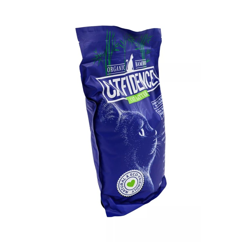 The Original Poop Bags Catfidence Cat Litter 7-lb Organic Bamboo