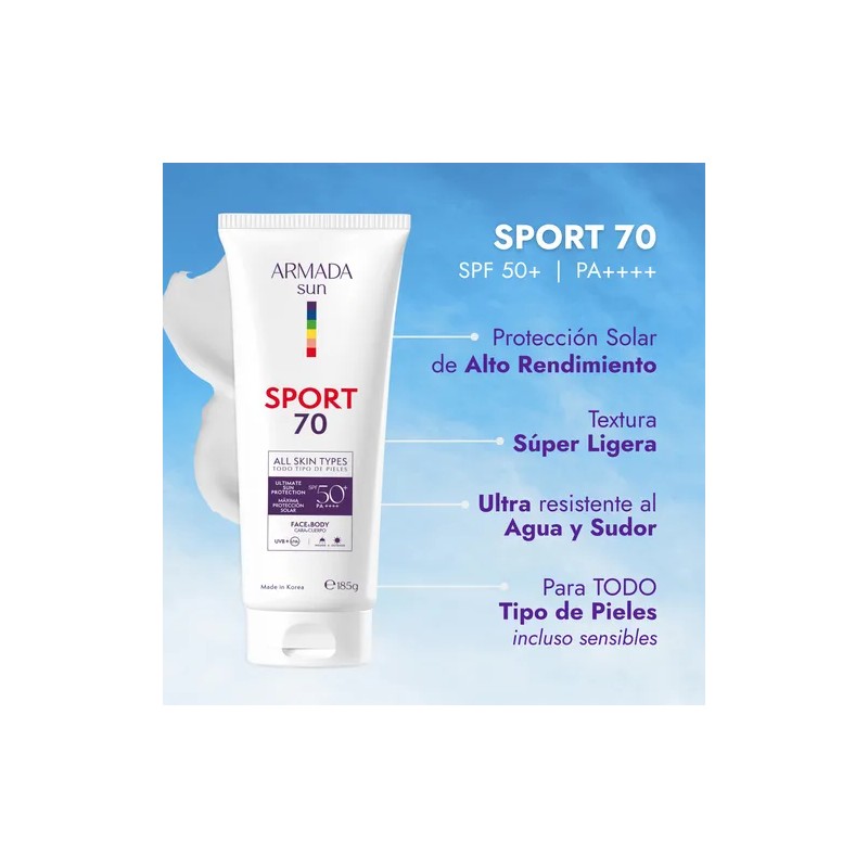 Set Duo Armada 70 Sport - Protector Solar Extremo