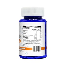 Magnesio 4 Complex HQL Natural 60 caps 500mg. Glicinato, gluconato, óxido, citrato e inulina de agave