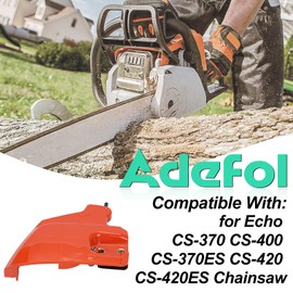 Adefol CS-370 CS-400 Chainsaw Chain Brake & 3/8" 7T Sprocket Clutch Drum Kit for Echo CS-370 CS-400 Chainsaw Replace A556000400 P021017220