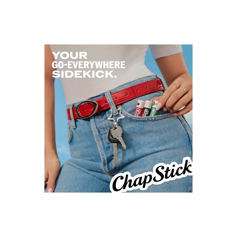 ChapStick Classic Collection Lip Balm Pack (5 Triple Packs -
