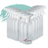 Äugen GmbH – Lot de 10 pulvérisateurs de 500 ml – Tête de pulvérisation en plastique blanc – Trigger – vide