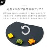 iMedia 1009644 Cutting Board, Dishwasher Safe, Round Cutting Board, Heat