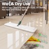 JOYMOOP Commercial Mop and Bucket Set, 17.7-inch Dust Mops for