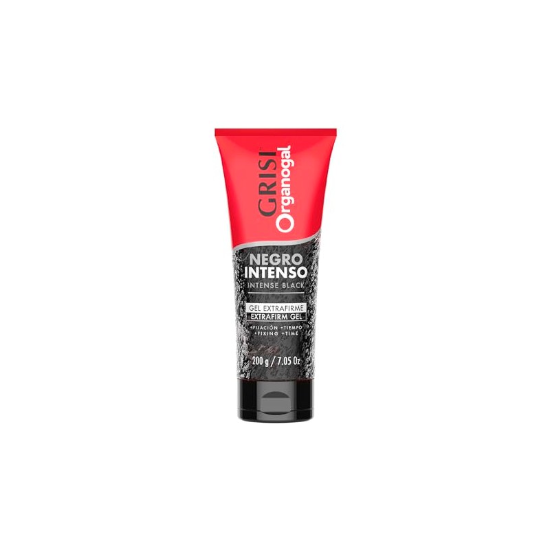 Organogal Grisi, Gel Oscurecedora Extrafirme, Negro Intenso, 200 gr