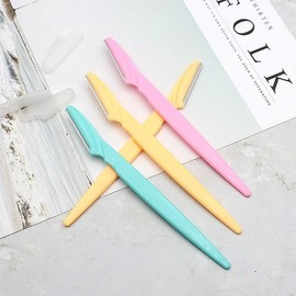 Portable Men's Disposable Eyebrow Razor & Grooming Tool Eyebrow Razor (Random Color) 30ea