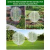 Fruit Tree Netting with Zipper - 4 Pack for Garden
