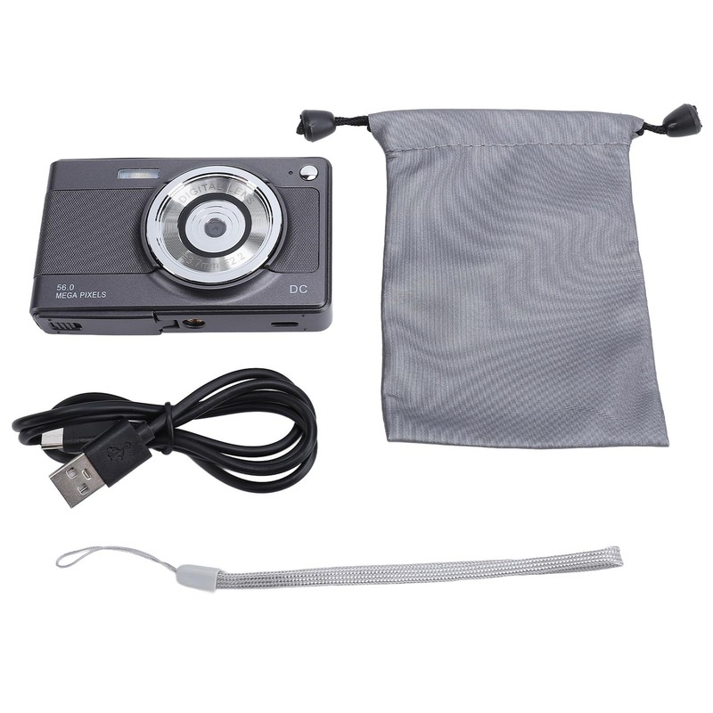 50 Megapixel Digital Camera, 8x Digital Zoom, 2.8 Inch Display,